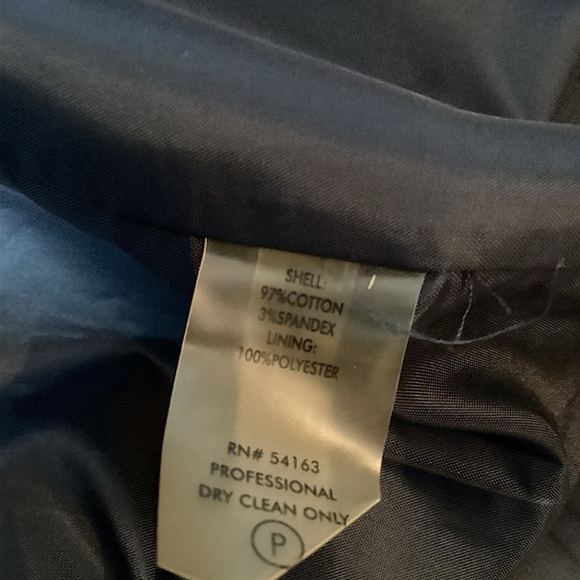 Tommy Hilfiger Blue Striped V-Neck Dress Size 16 - Picture 11 of 11